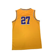 Selma Basketball Jersey - Yellow/Purple